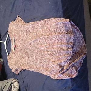 knit top barley worn